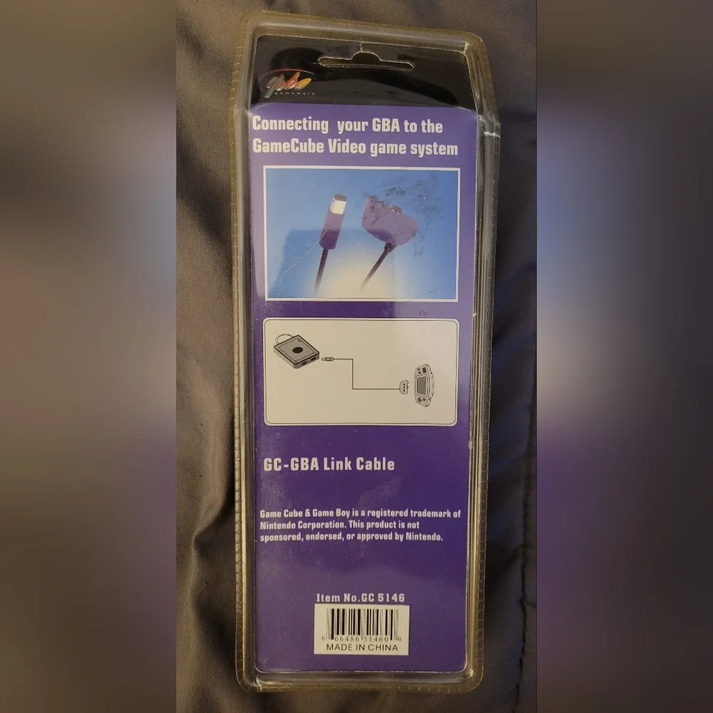 Yoba Gameware-GC-GBA Link Cable For Gamecube